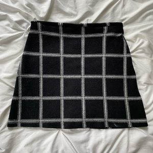 Miss Selfridge Black Mini Skirt
